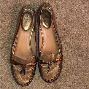 7 Kate Spade ♠️ flats GOLD COLOR